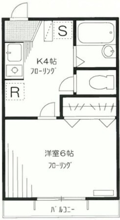 カルム下高井戸の物件間取画像